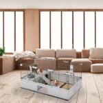 FERPLAST Modular 2 - cage for rabbit and domestic guinea pig - 109 x 72 x 56cm - Image 3