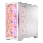 Modecom Expanse T Apex ARGB Gaming Midi Tower Computer Case with Side Window White - Image 7