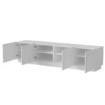 TV Stand Liverti White M42xD48xH200cm - Image 2