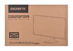 Gigabyte GS25F2A IPS HDR Gaming Monitor 24.5" FHD 1920x1080 240Hz with Response Time 1ms GTG - Image 7