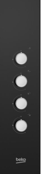 Beko HILG64120S hob Black Built-in 60 cm Gas 4 zone(s) - Image 5