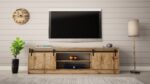 RTV GRANERO cabinet 200x56.7x35 oak wotan - Image 4