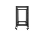 LANBERG OPEN RACK 18U 600X800 BLACK - Image 4