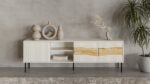 Cama INSERTO 3D1W TV cabinet 190x40x61.5 cashmere + LED - Image 6