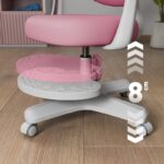 Junior 4.6 Pink swivel chair - Image 2