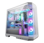 MSI MAG Pano M100R Gaming Micro Tower Computer Case with White Side Window - Image 15
