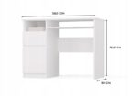 PORTO Left Desk  White - Image 5