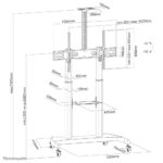 Neomounts by Newstar floor stand - Image 7