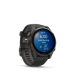 Garmin Fenix 8 Titanium 43mm Waterproof Smartwatch with Heart Rate Monitor (Sapphire, Carbon Grey Dlc Titanium With Black/pebble Grey Silicone Band) - Image 4