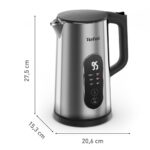 Tefal Selection KI871DE0 electric kettle 1.7 L 1500 W Black  Stainless steel - Image 3