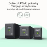 Green Cell UPS Line-Interactive 750VA 480W - Image 12