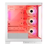 Modecom Volcano Space Apex ARGB Gaming Midi Tower Computer Case with Side Window White - Image 15