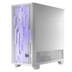 Modecom Volcano Perun Apex Gaming Midi Tower Computer Case with Side Window and RGB Lighting White - Image 6
