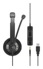 EPOS IMPACT SC 75 USB MS Headset  kabelgebunden  Kopfbügel  Anrufe/Musik  USB Typ-A  Schwarz - Image 5