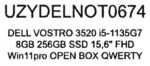 DELL LATITUDE 3520 i5-1135G7 16GB 256GB SSD 15 6  FHD Win11pro USED US QWERTY