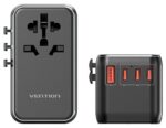 Adapter with Vention 100W charger 1xUSB-A 3xUSB-C - Image 3