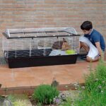 FERPLAST Casita 120 - cage for guinea pig and rabbit - Image 9