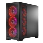 Modecom Expanse T Apex ARGB Gaming Midi Tower Computer Case with Side Window Black - Image 10