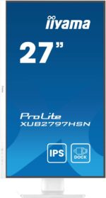 Iiyama ProLite XUB2797HSN-W2 IPS Monitor 27" FHD 1920x1080 Λευκό - Image 2