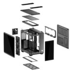 Asus TUF Gaming GT502 Horizon ARGB Midi Tower Computer Case with Side Window Black Edition - Image 13