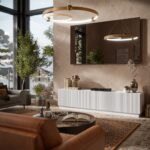 TV Stand Liverti White M42xD48xH200cm - Image 3