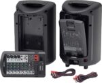 Yamaha Stagepas 400BT H010.00029 Set with Powered PA Speakers 360W with Woofer 8" 28.9x27.5x47.2cm. - Image 5