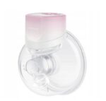 MOMCOZY S12 Pro – Wearable Breast Pump  Pink  Single Set - Image 2