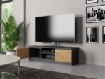 Topeshop RTV 120 ANTR/ARTIS TV stand/entertainment centre 2 shelves - Image 3