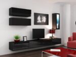 Cama Cabinet VIGO  90  full 90/35/32 black/black gloss - Image 11