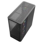 Modecom Volcano AQ400 Gaming Midi Tower Computer Case with Side Window Black - Image 14