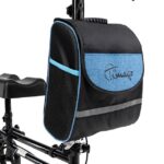 Timago Αναπηρικό Αμαξίδιο Scooter Πτυσσόμενο 44cm Μαύρο - Image 6