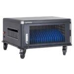 Manhattan Laptop Charging Cabinet Desktop via AC Adapter (EU) 20-bay  Install device's AC Adapter (power cables) into unit  Suitable for ALL laptops (to 16 )  iPads  MacBooks  Chromebooks  other portable devices  Bays 380x30x280mm  Cart  Lockable - Image 11