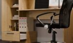 COSMO Oak Artisan Desk + Bookcase Set - Image 10