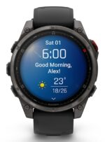 Garmin Fenix 8 Pro Titanium 47mm Αδιάβροχο Smartwatch με eSIM και Παλμογράφο (Carbon Grey DLC Titanium with Black) - Image 8