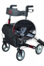 Aluminium four-wheel walker AT51006 - Image 3