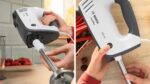 Bosch MFQ37470 Hand mixer 750 W Black  White - Image 6