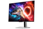 Samsung G80SH computer monitor 81.3 cm (32 ) 3840 x 2160 pixels 4K Ultra HD OLED Silver - Image 2