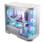 MSI MAG Pano M100R Gaming Micro Tower Computer Case with White Side Window - Image 9