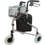 Ergonomic tricycle walker Barcelona RF-611 - Blue - Image 2
