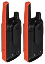 Motorola T82 Twin Pack two-way radio 16 channels Black Orange - Image 4