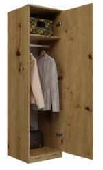 Single Door Wardrobe Artisan Artisan 50x50x180cm - Image 3