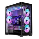 Modecom Volcano SPACE XL Gaming Full Tower Computer Case with Side Window and ARGB Lighting Black - Image 15
