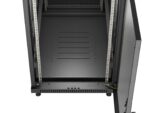 19  27U 600 × 1000 BLACK FLOOR-STANDING RACK CABINET WITH PERFORATED DOOR  LANBERG (FLAT PACK) - Image 11