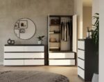 MALWA SS-90 wardrobe  anthracite/white - Image 7