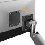 Maclean MC-968 Double Arm Monitor Mount with Gas Spring 17-57  27 kg Heavy Duty Sturdy Full Motion Holder Bracket Max VESA 200x200 - Image 5