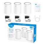 Cudy AX3000 Wi-Fi 6 Mesh 2.5G Solution Dual-band (2.4 GHz / 5 GHz) Wi-Fi 6 (802.11ax) White Internal - Image 2