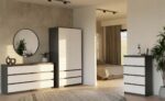 MALWA SS-90 wardrobe  anthracite/white - Image 8