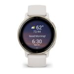 Garmin Vivoactive 5 Aluminium 42mm Waterproof Smartwatch with Heart Rate Monitor (Ivory) - Image 3