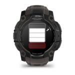 Garmin Instinct 3 AMOLED Aluminium 50mm Αδιάβροχο Smartwatch με Παλμογράφο (Black with Charcoal Band) - Image 4