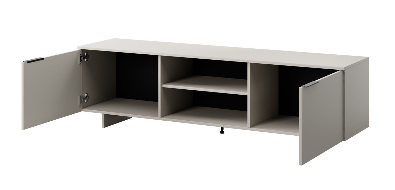 Cama 2D1P RTV cabinet ALMA 180x41.5xH55 cashmere - Image 1